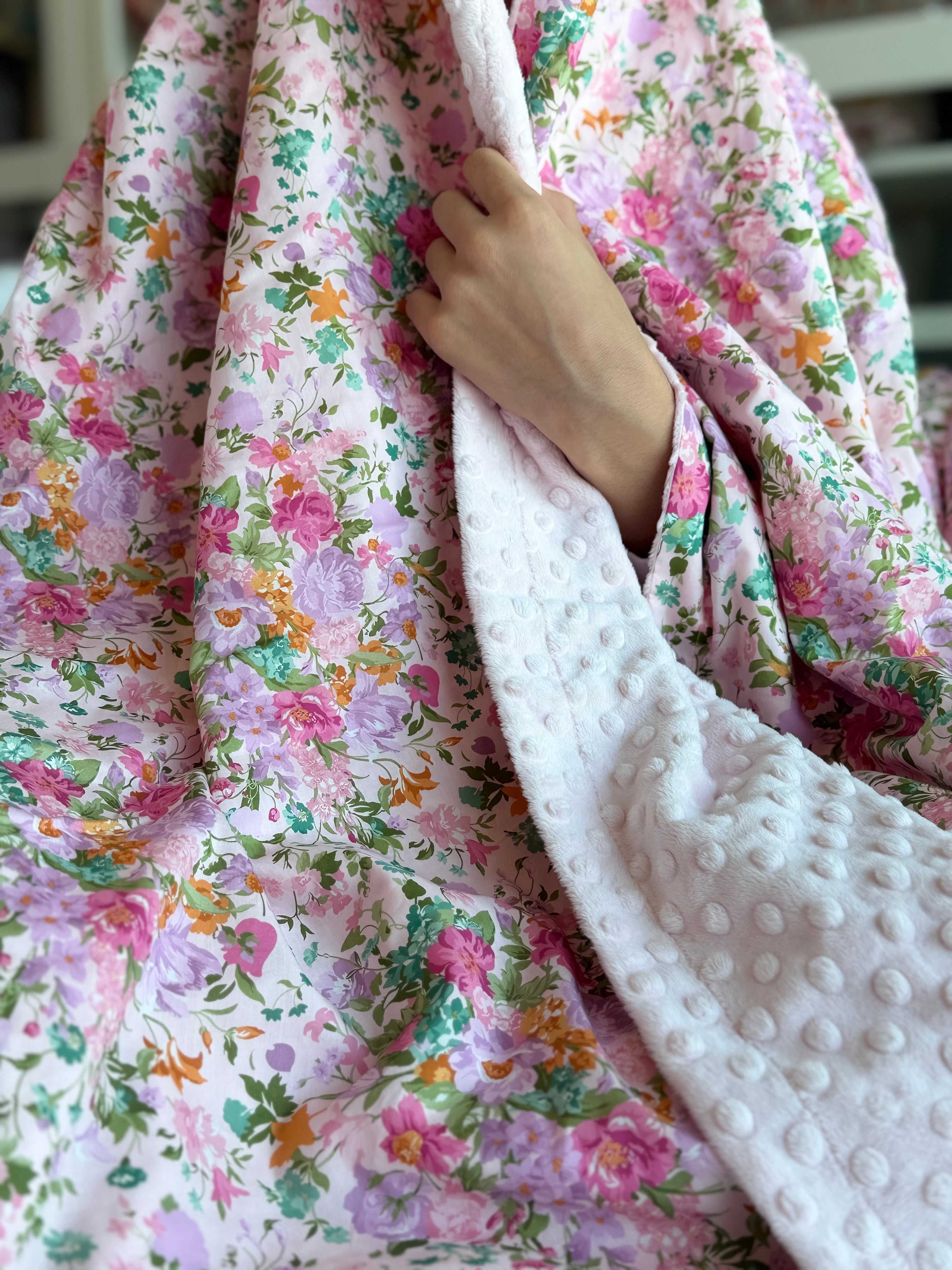 Lap Size Blanket - Liberty x Bridgerton Bouquet Parade