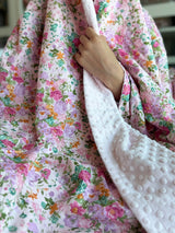 Lap Size Blanket - Liberty x Bridgerton Bouquet Parade