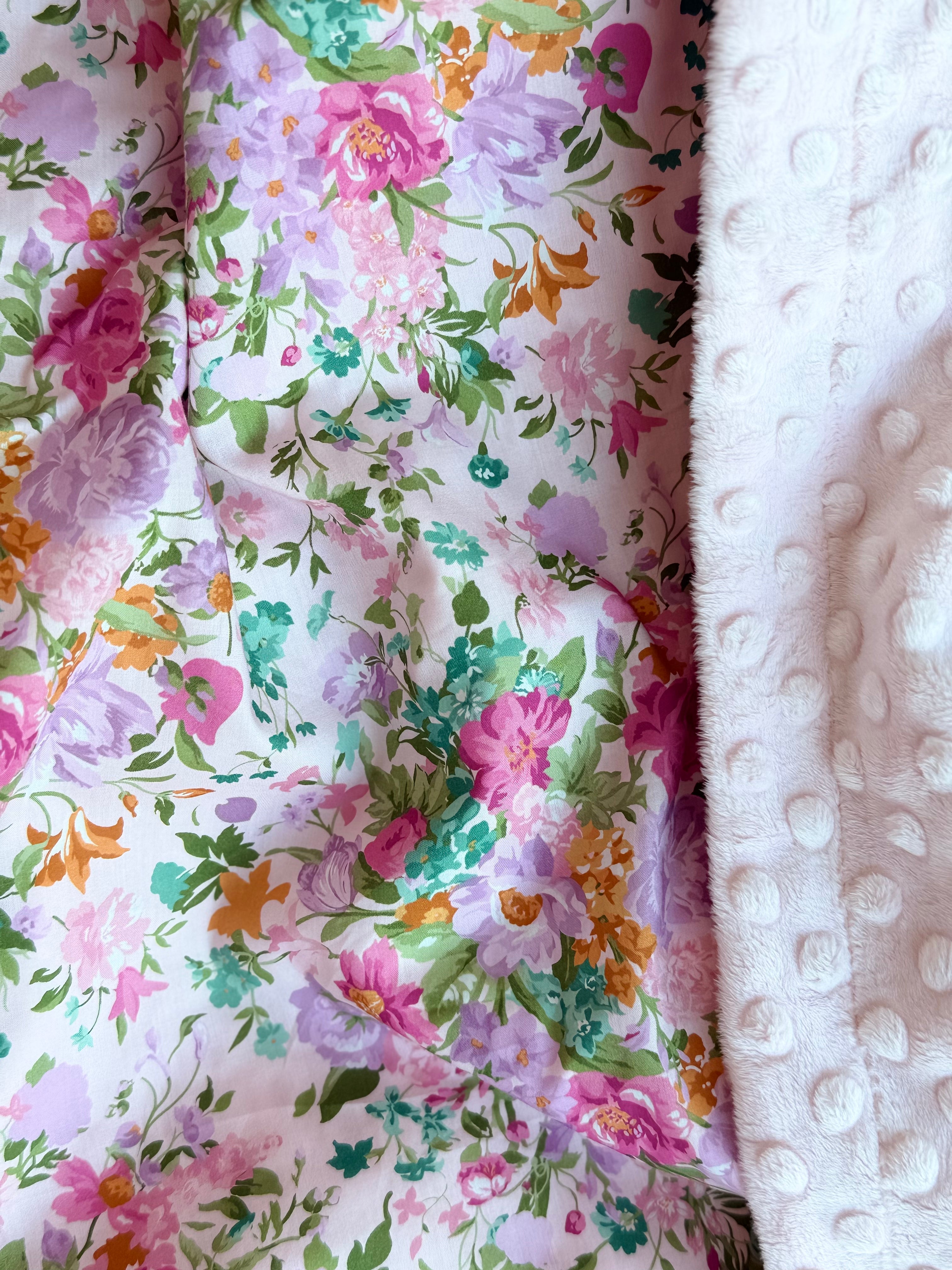 Lap Size Blanket - Liberty x Bridgerton Bouquet Parade