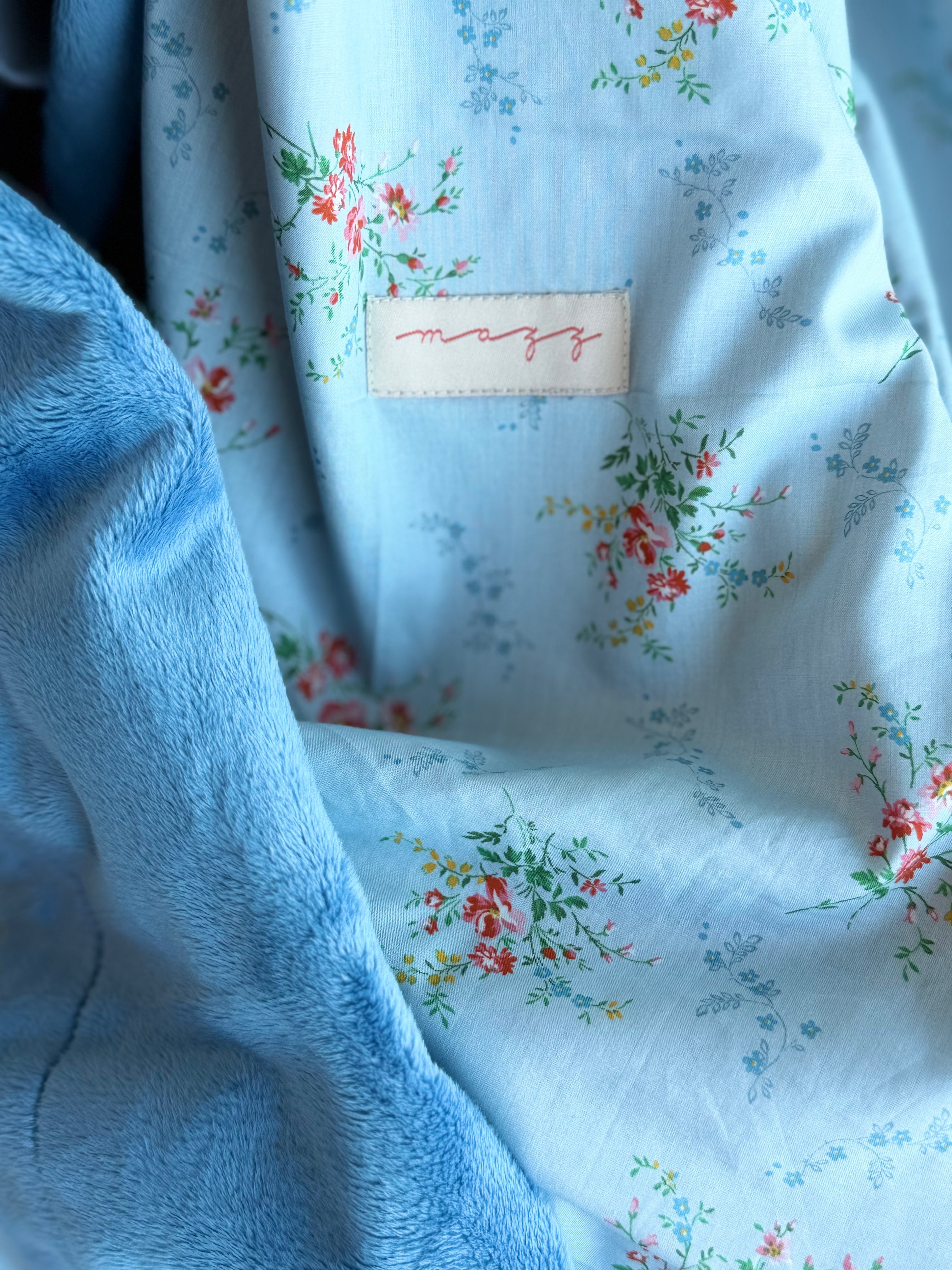 Lap Size Blanket - Liberty x Bridgerton Garden Blooms