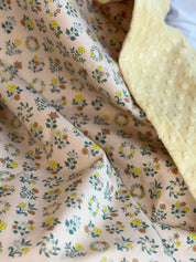 Crib Size Blanket - Liberty Craft Garden