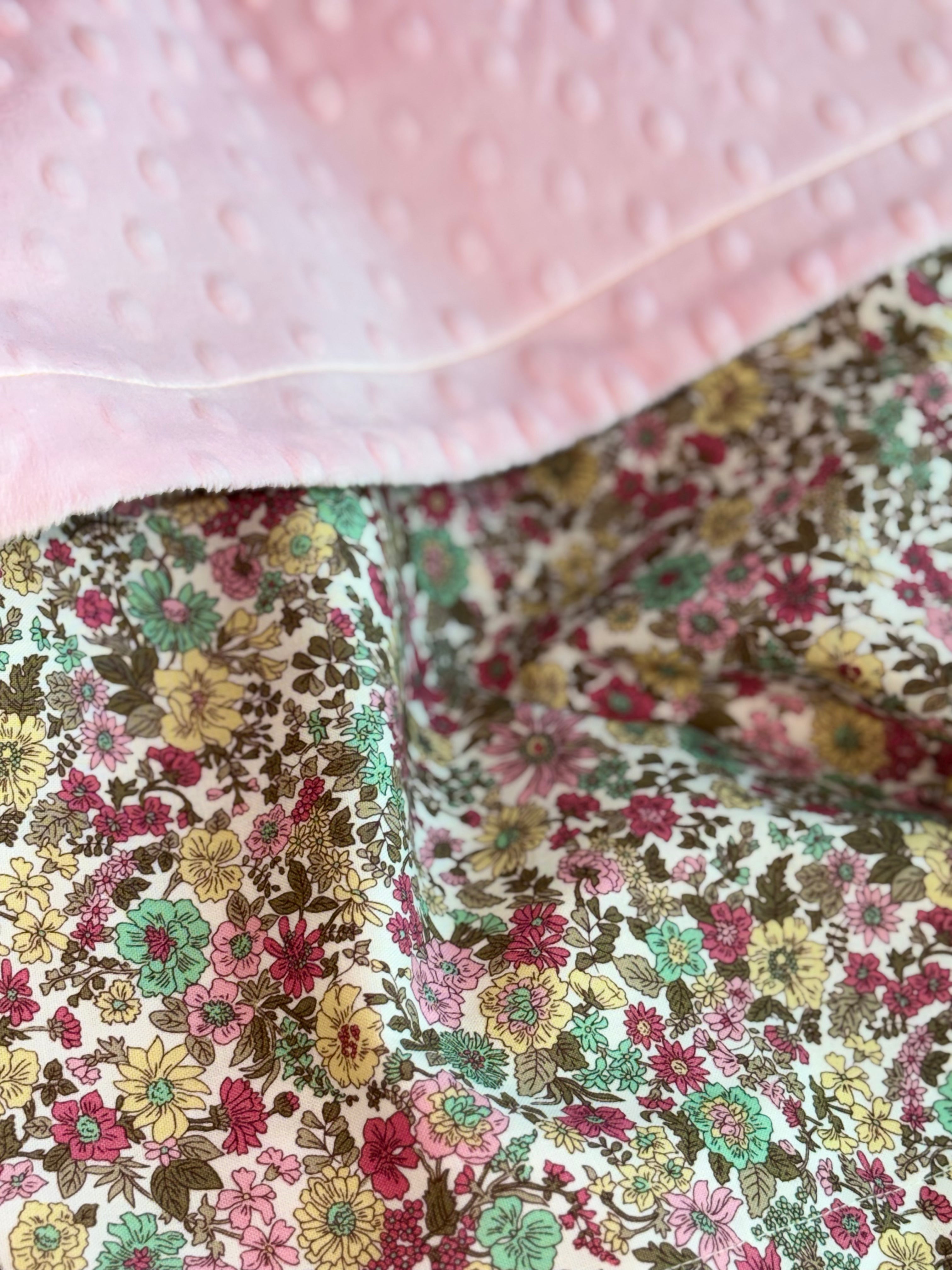 Crib Size Blanket - Liberty Emily Annabelle (A)
