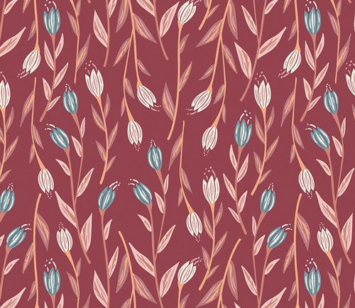 Print - Whispers Inbloom Cherryfield - 0.5yd