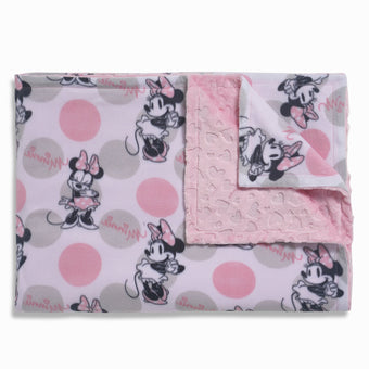 Made-To-Order Blanket - Pink Polka Minnie