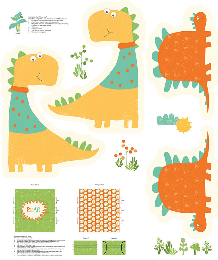 Panel - Eat Your Veggies 1 - 1yd