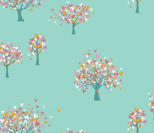Print - Growing Hearts - 0.5yd