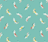 Print - Rearing Horses Shine - 0.5yd