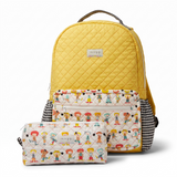 Quilted Circus Backpack & Pencil Case Set