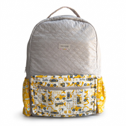 Quilted Construction Backpack & Pencil Case Set