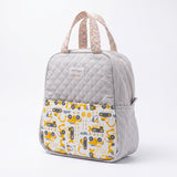 Quilted Construction Lunch Bag