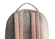 Quilted Construction Backpack & Pencil Case Set