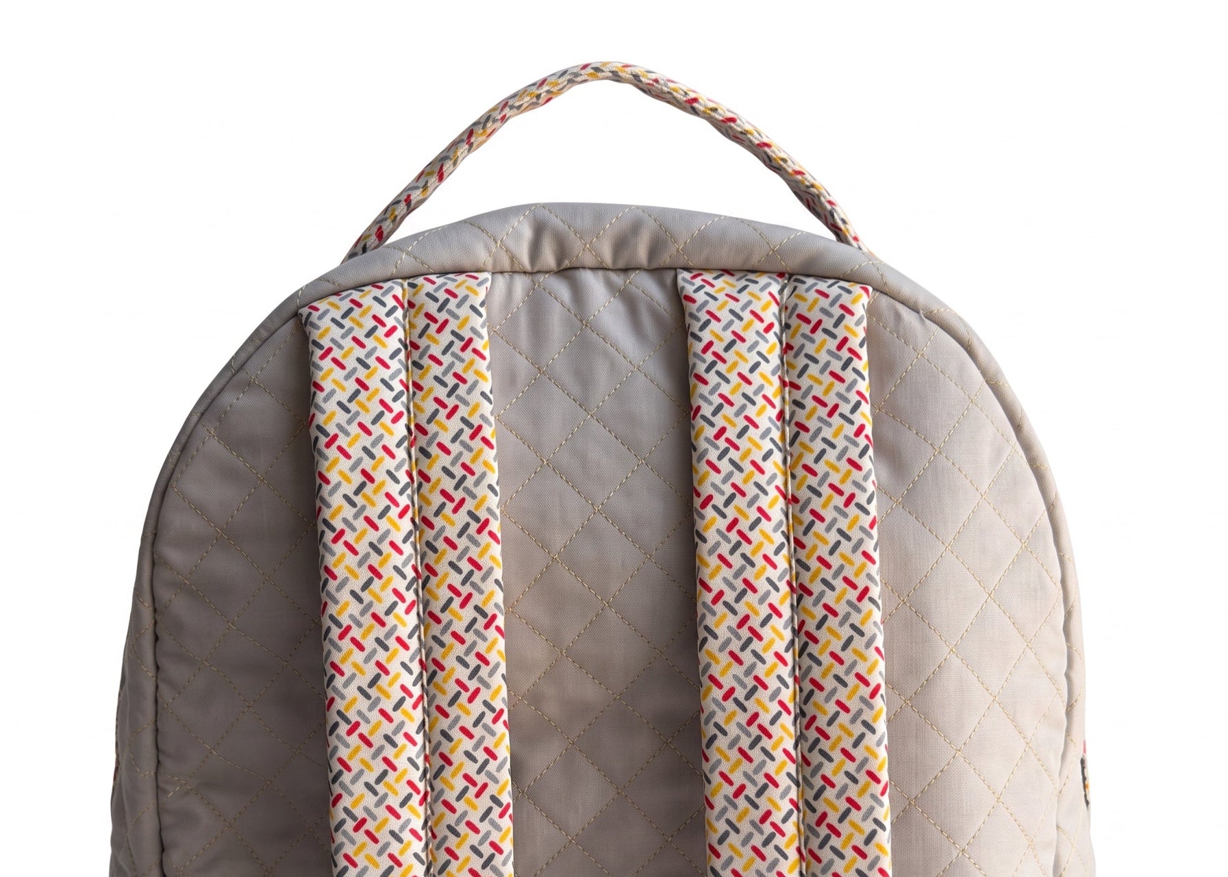 Quilted Construction Backpack & Pencil Case Set