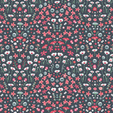 Rayon - Painted Field Cerise - 0.5yd