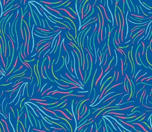 Rayon - Playful Seaweed Nightglow - 0.5yd