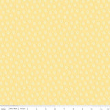 Knit - Tree Party Mini Floral Yellow - 0.5yd