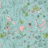 Print - Untamed Beauty Twilight - 0.5yd