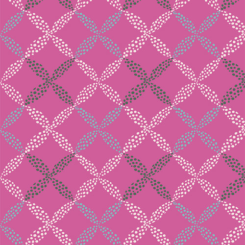 Print - Sporangia Plaid Dotted - 0.5yd