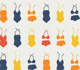 Print - Swimsuit Soiree Coastline - 0.5yd