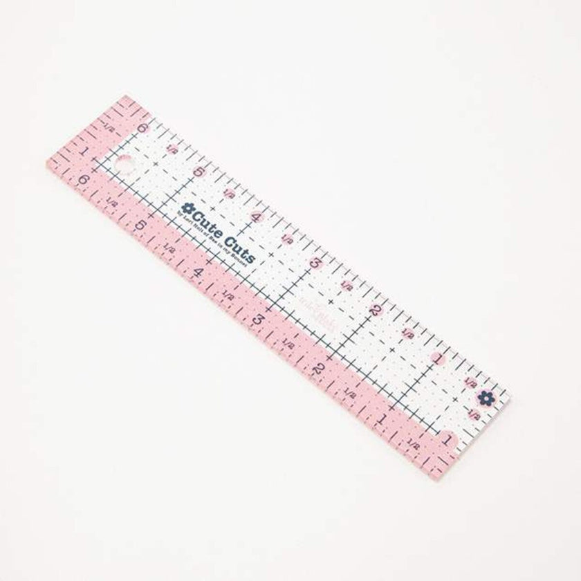 Cute Cuts - Pink Rectangular Ruler