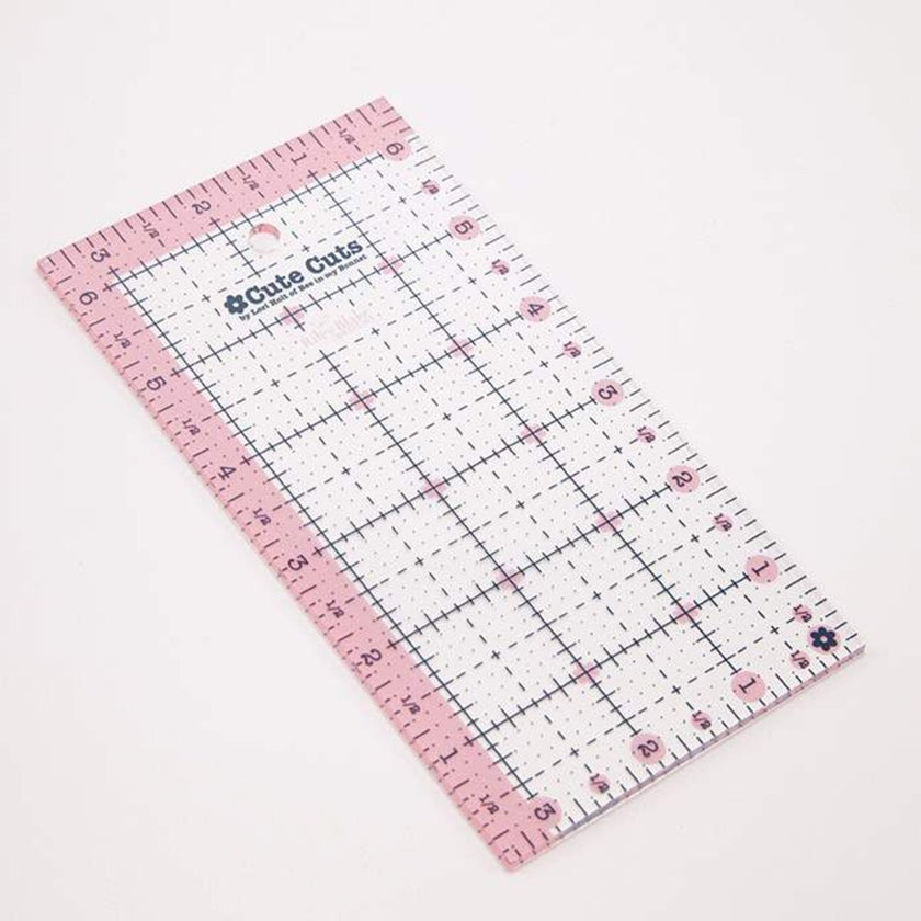 Cute Cuts - Pink Rectangular Ruler