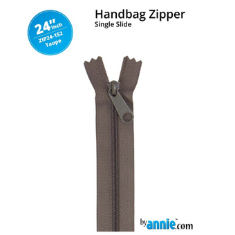 Zippers - Taupe