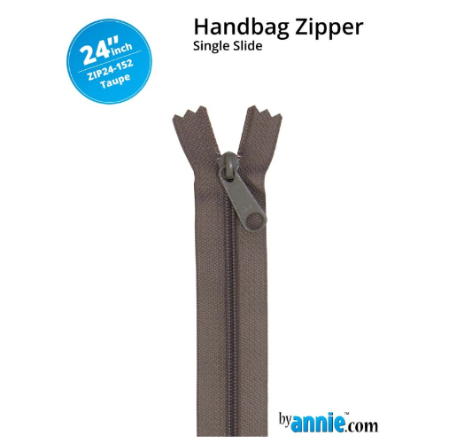 Zippers - Taupe