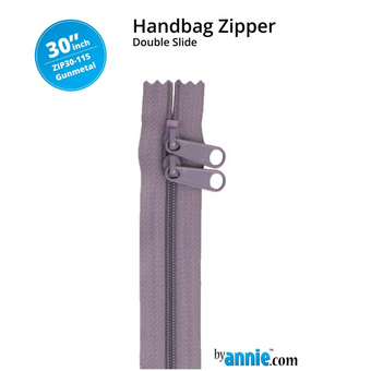 Zippers - Gunmetal Gray