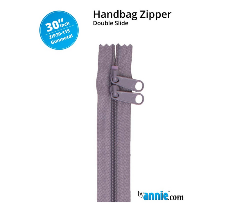 Zippers - Gunmetal Gray