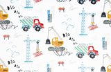 Digital Cuddle Print  - Dig Dig - 0.5yd
