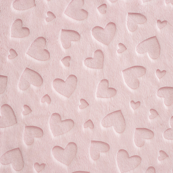 Heart - Blush - 0.5yd