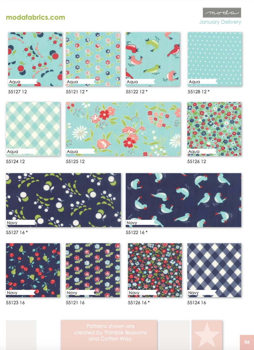 Fat Quarter Bundle - Vintage Picnic