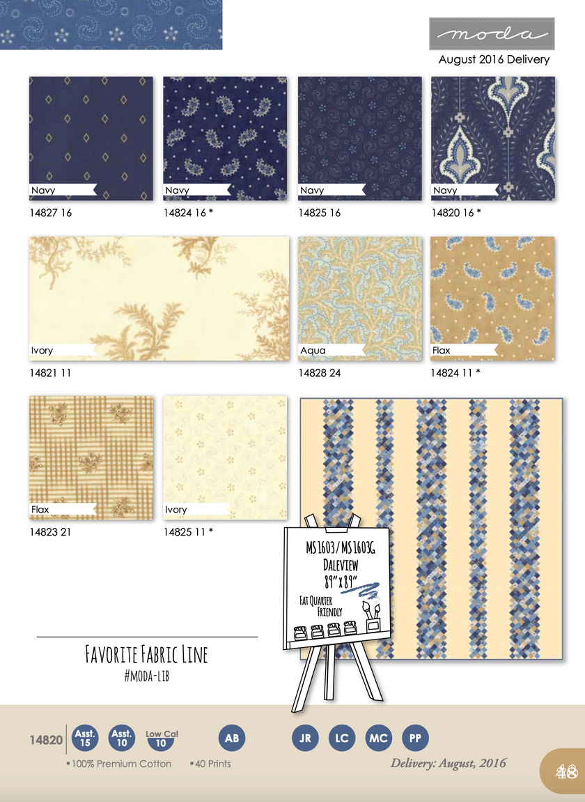 Fat Quarter Bundle - Grand Traverse Bay