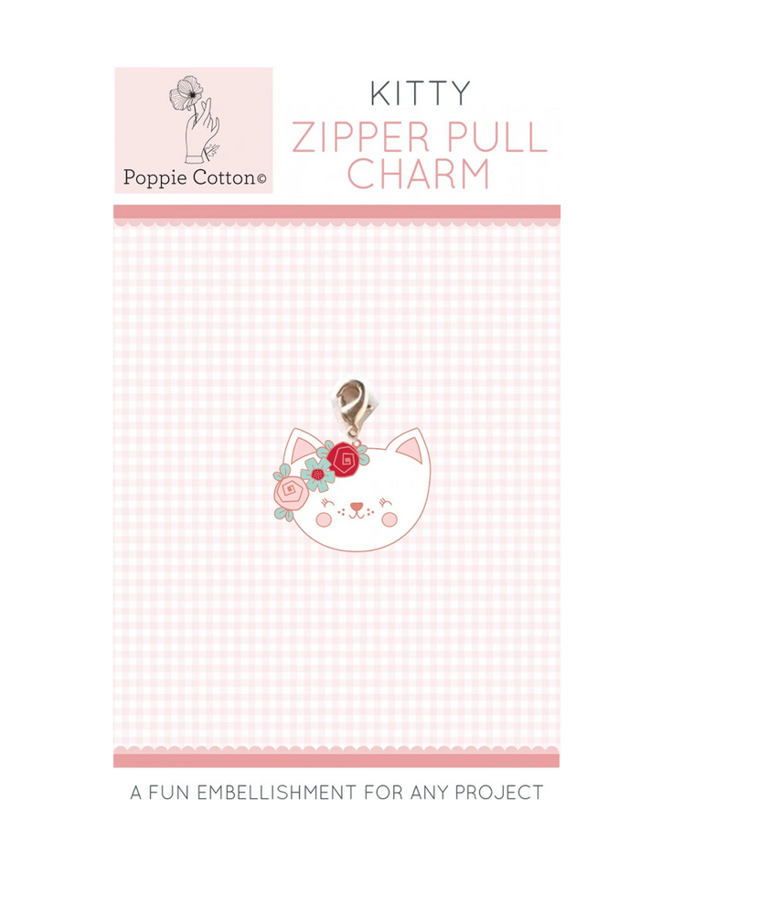 Kitty Zipper Pull Charm