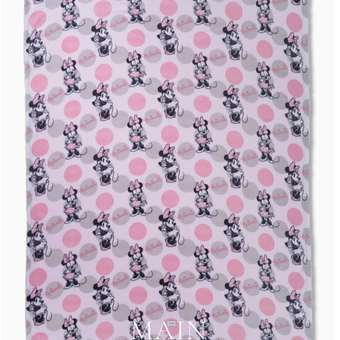 Made-To-Order Blanket - Pink Polka Minnie