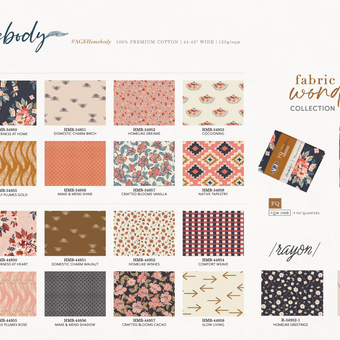 Fat Quarter Bundle - Homebody