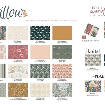 Fat Quarter Bundle - Willow