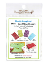 Needle Carry Card Light Green