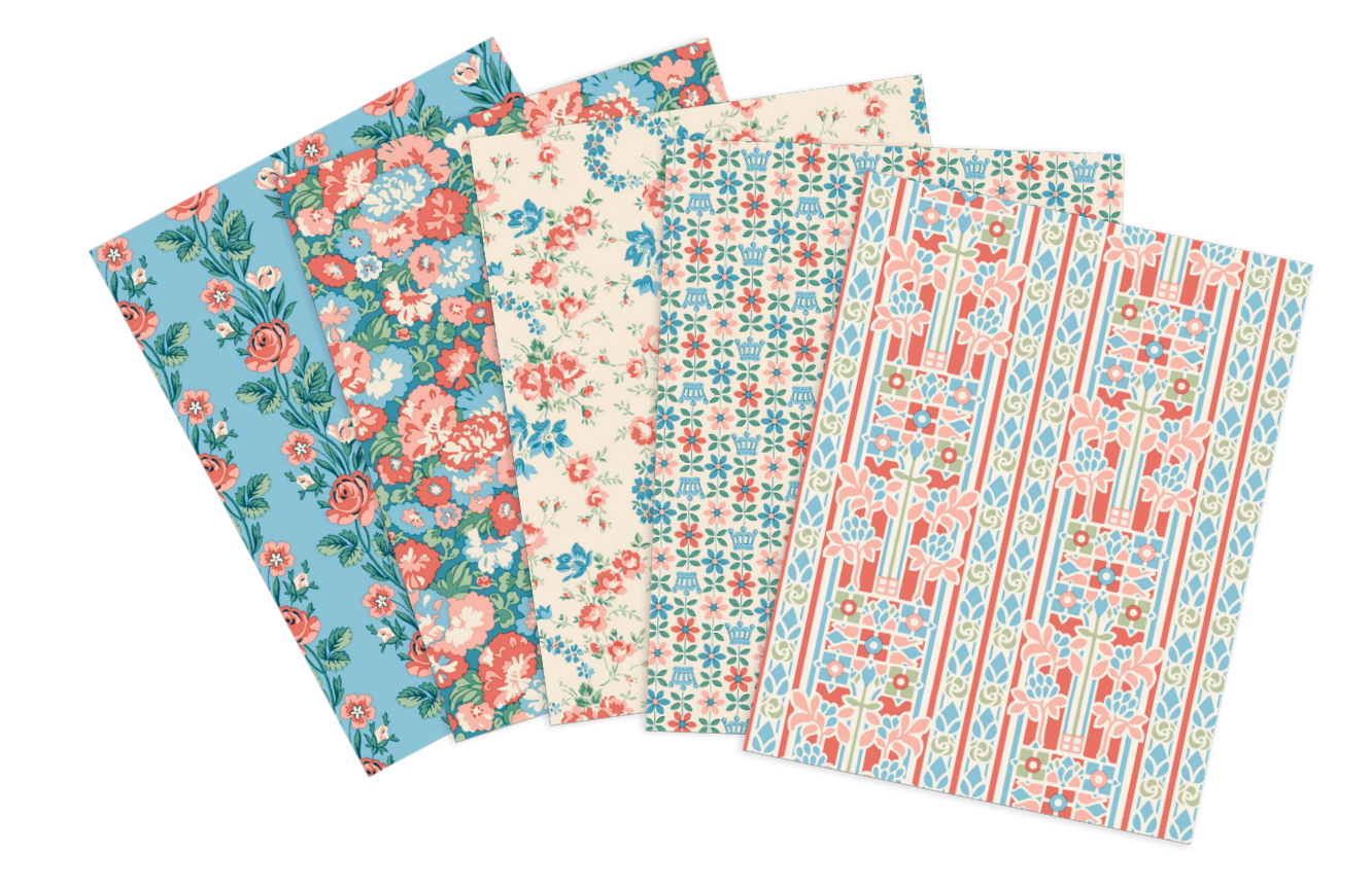 Fat Quarter Bundle - Palace Gardens C