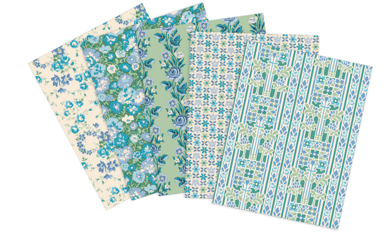 Fat Quarter Bundle - Palace Gardens D