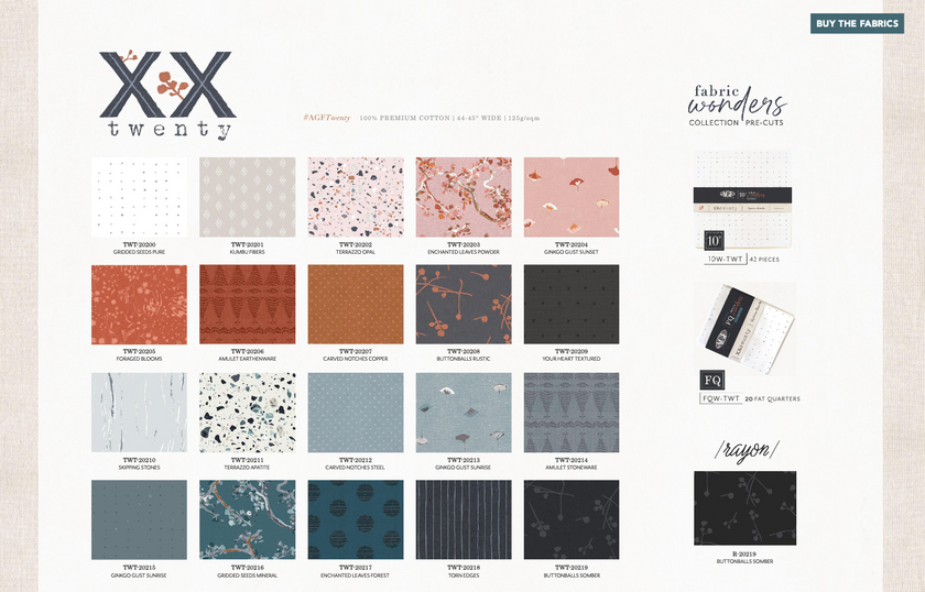 Fat Quarter Bundle - Twenty