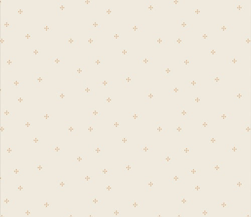 Print - Cross stitching Tawny - 0.5yd