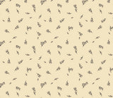 Print - Dainty Fleuriste Ecru - 0.5yd