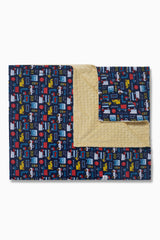 Crib Size Blanket - Trucks