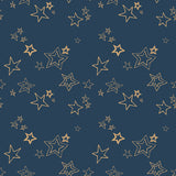 Voile - Midnight Roof - 0.5yd