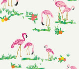 Print - Flamingo Field Pearl - 0.5yd