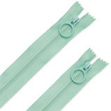 20" Mint Zipper with Hoop Pull