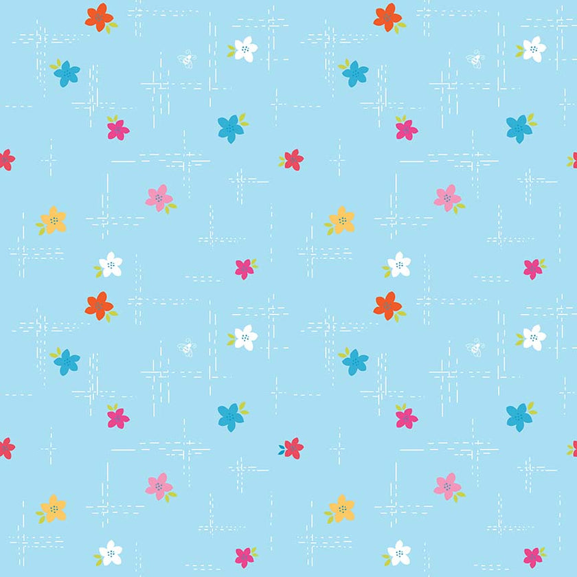 Print - Simply Happy Print 7 - 0.5yd