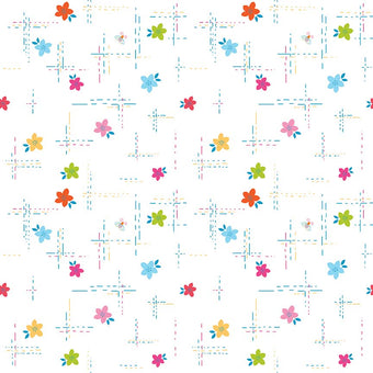 Print - Simply Happy Print 1 - 0.5yd