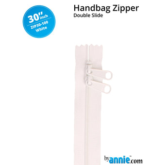 Zippers - White