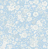 Liberty Lasenby Cotton - Emily Belle Blue Sky - 0.5m